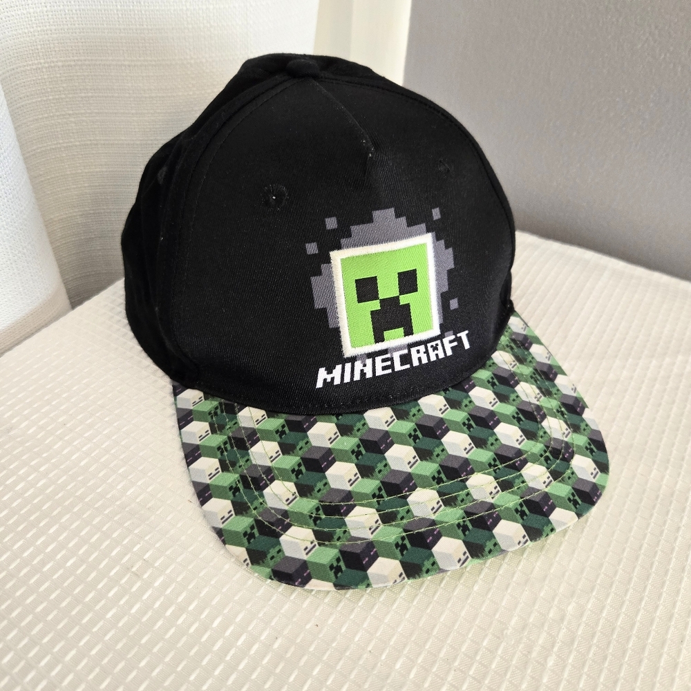 Minecraft Hat Snapback Cap Youth OS Graphic Print Creeper